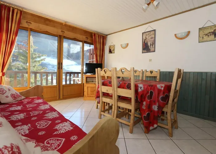 Appartement 3 Pieces Pour 6 Avec Wifi Et Animaux Acceptes A Valloire. - Fr-1-263-56