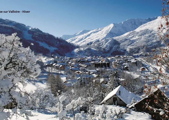 Appartement 3 Pieces Pour 6 Avec Wifi Et Animaux Acceptes A Valloire. - Fr-1-263-56